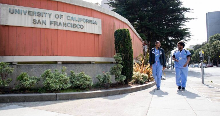 UCSF sign