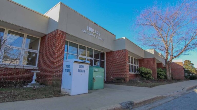 West Asheville Library in Asheville North Carolina