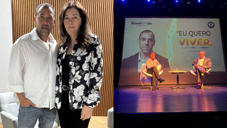 Roz Rothstein with Eli Sharabi in Brazil!